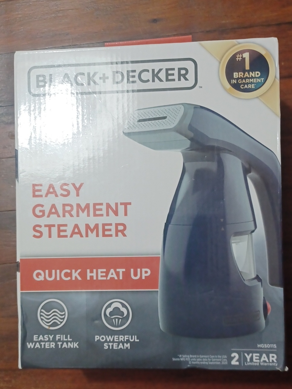 Black & Decker Garment Steamer. New In Sealed Box